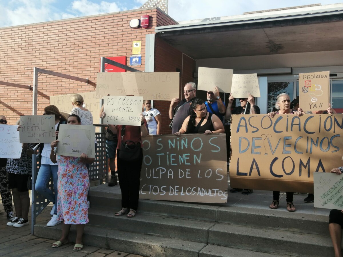 Manifestación Centro de Salud La Coma Paterna